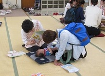 ブックスタート風景写真